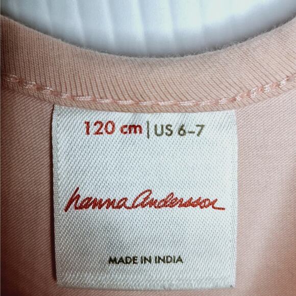 Hanna Andersson Soft Tulle Dress Girls 6-7 120cm Princess Flutter Ballet Pink - Picture 3 of 12